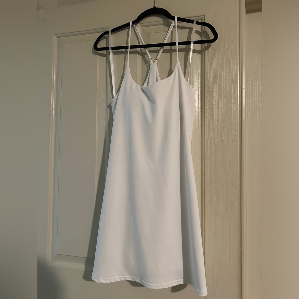 White Athletic Tennis Dress